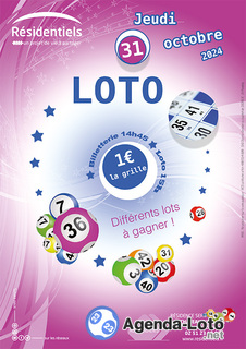 Photo du loto Loto aux Résidentiels d'Olonne