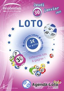 Photo du loto Loto aux Résidentiels d'Olonne