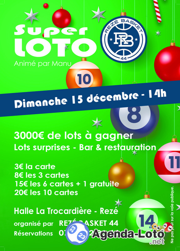 Loto rezé basket 44