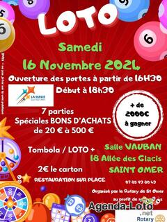 Photo du loto Loto Rotary Club