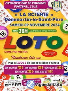 Photo du loto Loto de Rouvroy Football Club