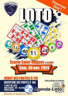 Photo du loto Loto - Rugby Cluny