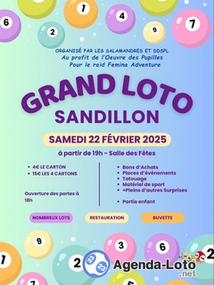 Photo du loto Loto des Salamandres