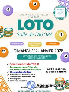 Photo du loto Loto salle agora Cherbourg