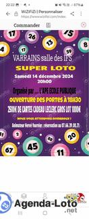 Photo du loto loto salle ifs varrains