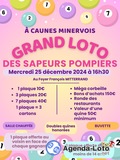 Photo Loto des sapeurs pompiers à Caunes-Minervois