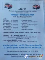 Photo du loto Loto des sapeurs pompiers