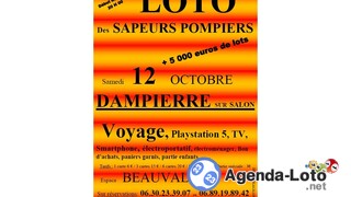 Photo du loto Loto des sapeurs pompiers