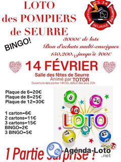 Photo du loto Loto des sapeurs pompiers de seurre