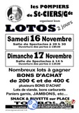 Loto des Sapeurs Pompiers de ST ciers sur gironde