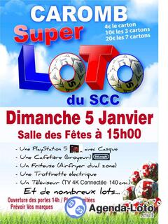 Photo du loto Loto sc caromb