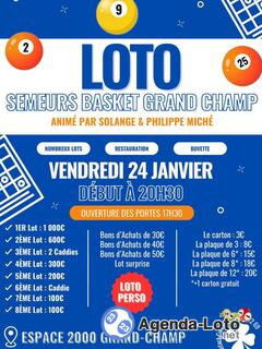 Photo du loto Loto semeurs basket