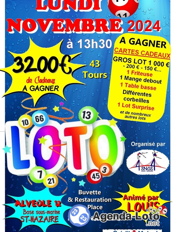 Loto snos gymnastique