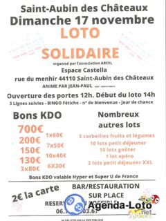 Photo du loto Loto Solidaire Animé par Jean Paul