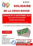 Photo Loto solidaire de la Croix-Rouge française à Barby