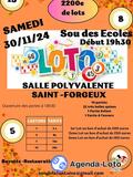 Photo Loto sou des écoles à Saint-Forgeux