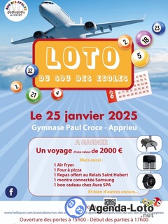 Photo du loto Loto Sou des Écoles Apprieu