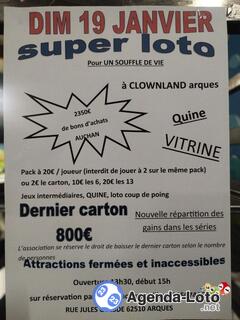 Photo du loto Loto un souffle de vie