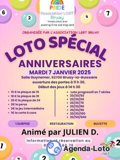 Photo du loto Loto spécial anniversaire