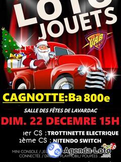 Photo du loto Loto spécial jouets (voir affiche) et cagnotte