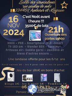 Photo du loto Loto special noel