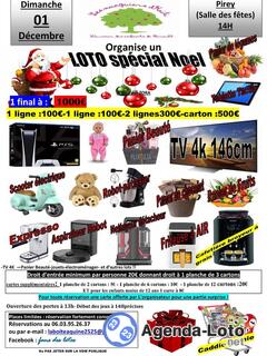 Photo du loto loto special noel