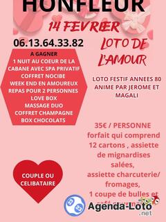 Photo du loto Loto spécial st Valentin