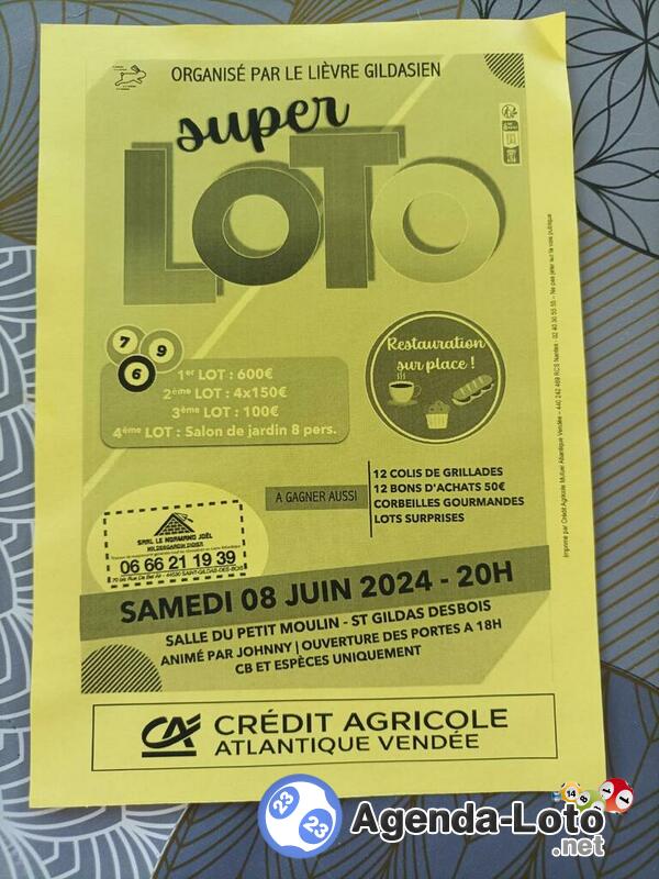 Loto st Gildas des Bois