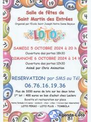 Photo du loto Loto a st martin des entrees anime par chris animation