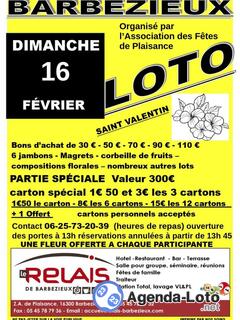 Photo du loto Loto st Valentin