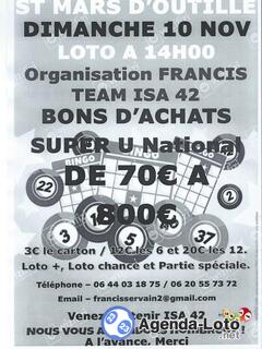 Photo du loto Loto team isa 42