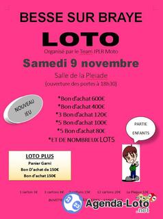 Photo du loto Loto team jplr moto