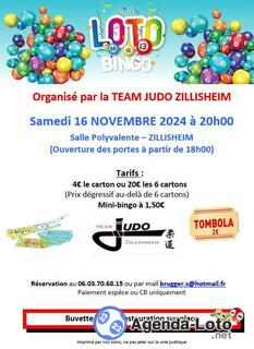 Photo du loto Loto - team judo zillisheim