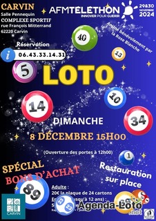 Photo du loto Loto telethon