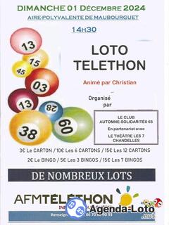 Photo du loto Loto téléthon