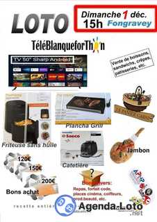 Photo du loto Loto telethon blanquefort fondgravey 15h