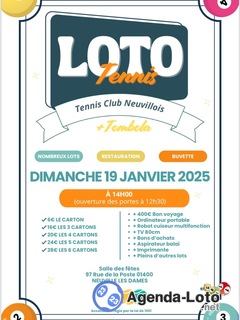 Photo du loto Loto Tennis Club Neuvillois