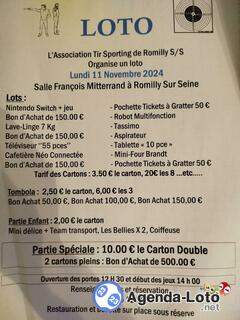 Photo du loto Loto tir sporting