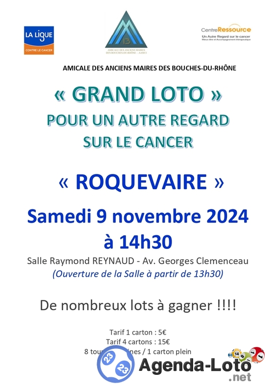 Loto Pour Un Autre Regard Sur Le Cancer