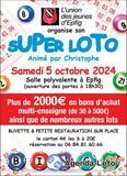 Photo Loto union des jeunes d'epfig anime par christophe à Epfig