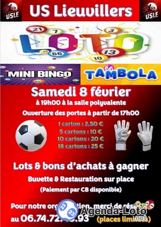 Photo du loto Loto US Lieuvillers