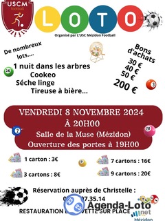 Photo du loto Loto Usc Mezidon football