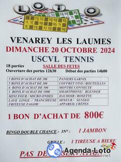 Photo du loto Loto uscvl tennis