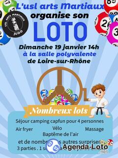 Photo du loto Loto usl arts martiaux