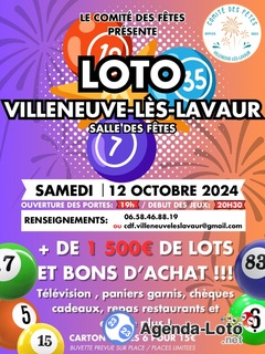 Photo du loto Loto villeneuve-les-lavaur