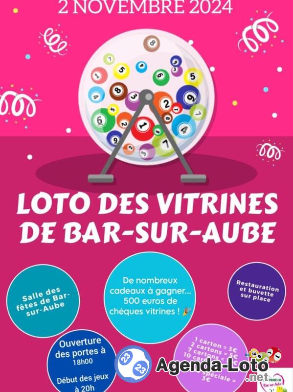 Loto Les Vitrines de Bar sur Aube