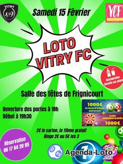 Photo du loto Loto vitry fc