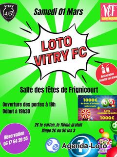 Photo du loto Loto Vitry FC