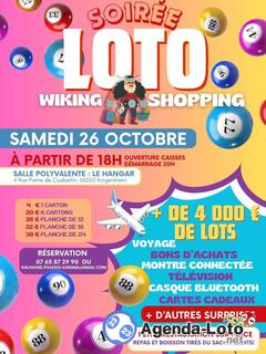 Photo du loto Loto wiking shopping