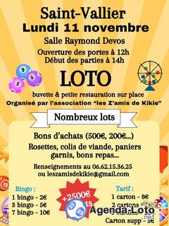 Photo du loto Loto des Z Amis de Kikie